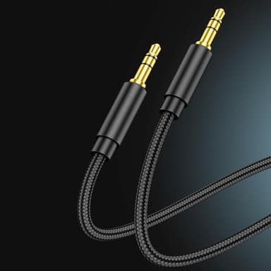 Aux-kabel 3,5 mm lydkabel 3m Stereo jack-kabel