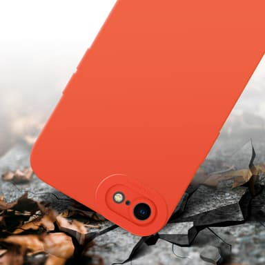 iPhone 7 / 7S / 8 / SE 2020 Cover Etui Case (Orange)