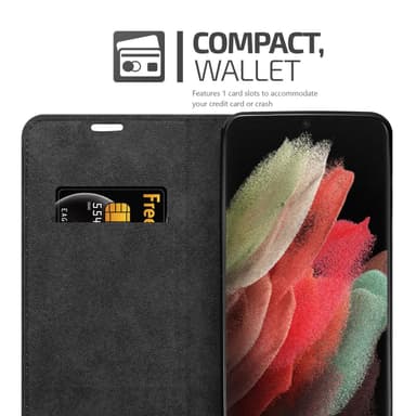 Samsung Galaxy S21 ULTRA Cover Etui Case (Brun)