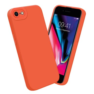 iPhone 7 / 7S / 8 / SE 2020 Cover Etui Case (Orange)