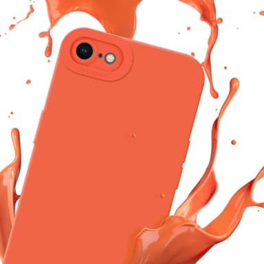 iPhone 7 / 7S / 8 / SE 2020 Cover Etui Case (Orange)