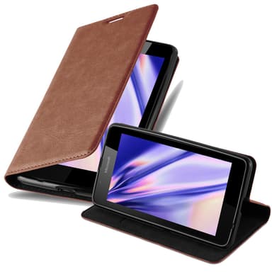 Nokia Lumia 540 Cover Etui Case (Brun)