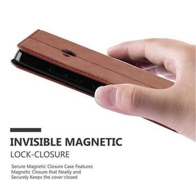 Nokia Lumia 540 Cover Etui Case (Brun)