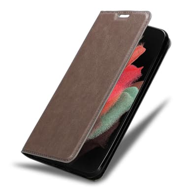 Samsung Galaxy S21 ULTRA Cover Etui Case (Brun)
