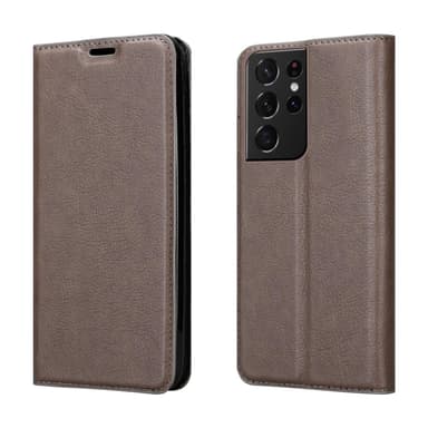 Samsung Galaxy S21 ULTRA Cover Etui Case (Brun)