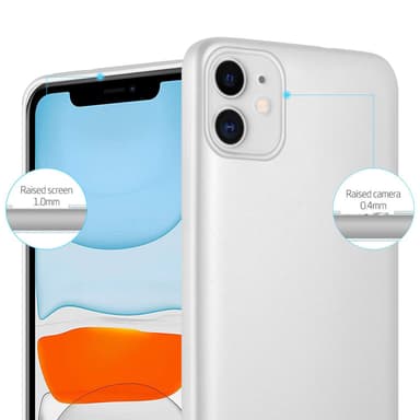 iPhone 11 Cover Etui Case (Sølv)