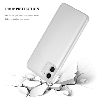 iPhone 11 Cover Etui Case (Sølv)