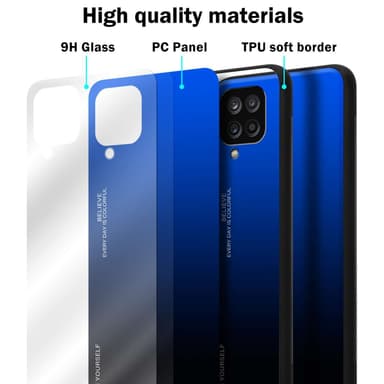 Cover Samsung Galaxy A12 / M12 Etui Case (Sort)