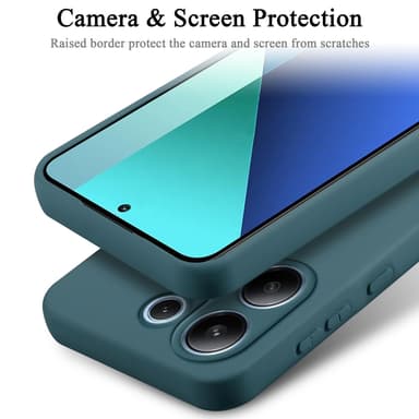 Redmi Note 13 4G Cover Etui Case (Grøn)