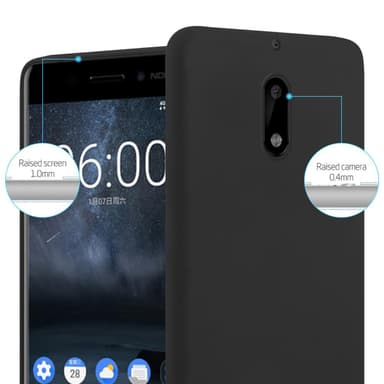 Cover Nokia 6 2017 Etui Case (Sort)