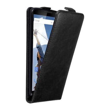 Motorola Google NEXUS 6 Pungetui Flip Cover (Sort)