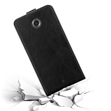 Motorola Google NEXUS 6 Pungetui Flip Cover (Sort)