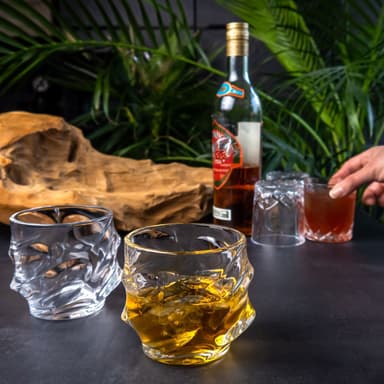 2x Whiskeyglas Old Fashioned Whiskey krystalglas