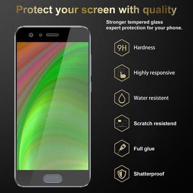 Honor 9 3x Skærmbeskytter Beskyttelsesglas