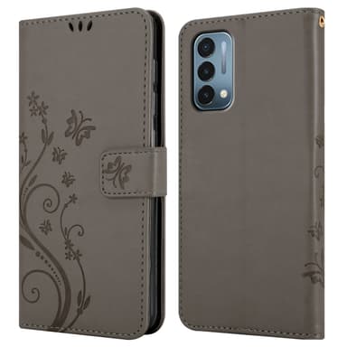 OnePlus Nord N200 5G Pungetui Cover Case (Grå)