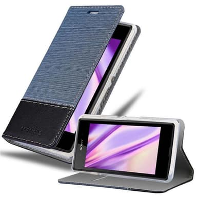 Sony Xperia E3 Pungetui Cover Case (Blå)