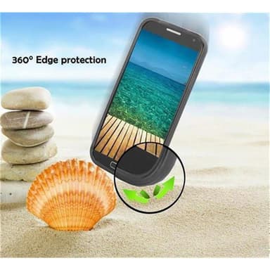 Nokia Lumia 850 Etui Case Cover (Sort)