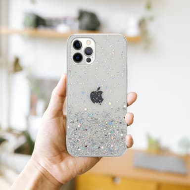 iPhone 12 PRO MAX Cover Etui Case (Gennemsigtig)