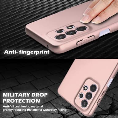 Samsung Galaxy A33 5G Cover Etui Case (Lyserød)