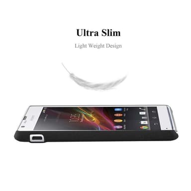 Sony Xperia SP Cover Etui Case (Sort)