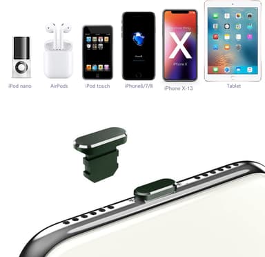Beskyttelsescover til iPhone Støvtæt stik