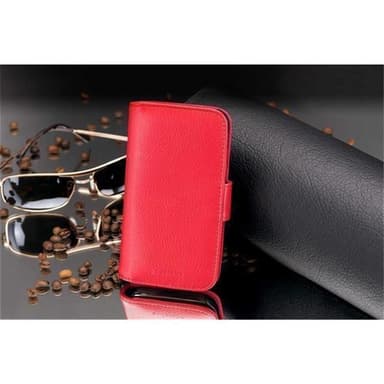 Samsung Galaxy NOTE 3 NEO Pungetui Cover (Rød)