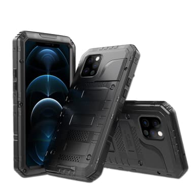 iPhone 12 PRO Etui Outdoor Cover (Sort)