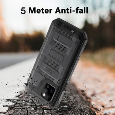 iPhone 12 PRO Etui Outdoor Cover (Sort)