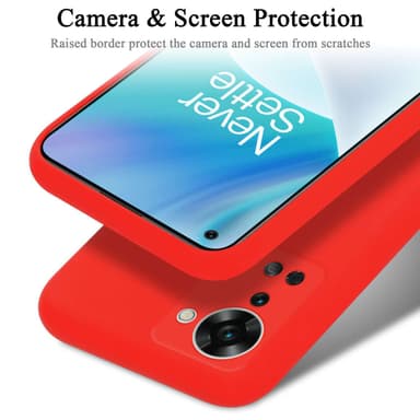 OnePlus Nord 2T Cover Etui Case (Rød)