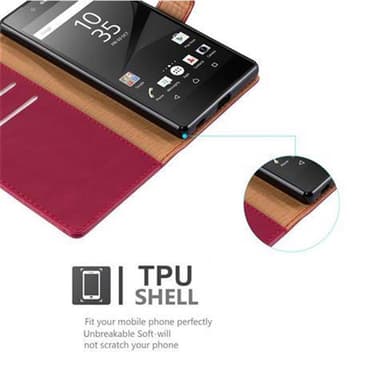 Cover Sony Xperia Z5 Etui Case (Rød)