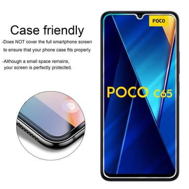 Xiaomi Poco C65 Skærmbeskytter Beskyttelsesglas
