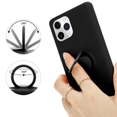 iPhone 11 PRO Cover Etui Case (Sort)