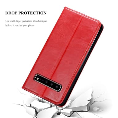 Samsung Galaxy S10 5G Cover Etui Case (Rød)