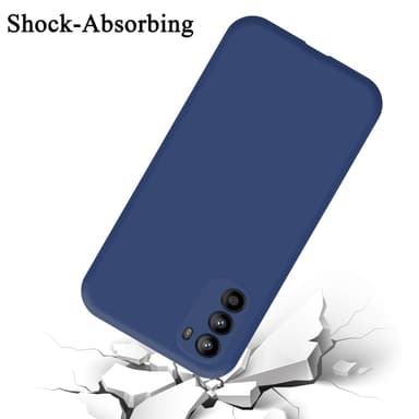 Motorola MOTO G52 4G / G82 5G Cover Etui Case (Blå)