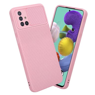 Samsung Galaxy A51 4G / M40s Cover Etui Case (Lyserød)