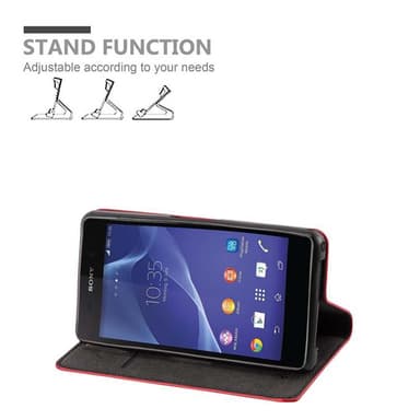 Sony Xperia Z2 COMPACT Cover Etui Case (Rød)