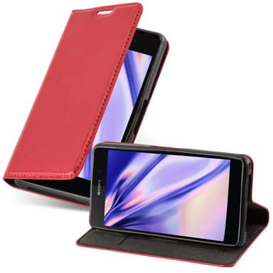 Sony Xperia Z2 COMPACT Cover Etui Case (Rød)