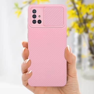 Samsung Galaxy A51 4G / M40s Cover Etui Case (Lyserød)