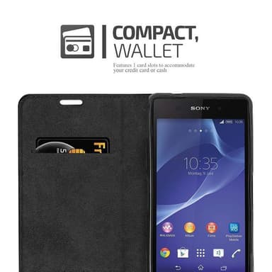 Sony Xperia Z2 COMPACT Cover Etui Case (Rød)