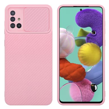 Samsung Galaxy A51 4G / M40s Cover Etui Case (Lyserød)
