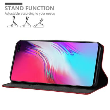 Samsung Galaxy S10 5G Cover Etui Case (Rød)