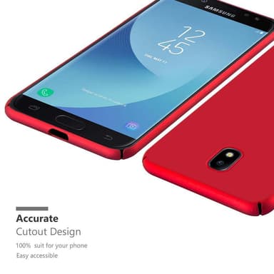 Samsung Galaxy J7 2017 Cover Etui Case (Rød)