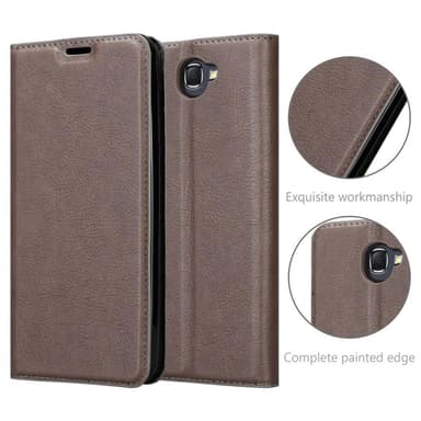 Samsung Galaxy NOTE 2 Cover Etui Case (Brun)