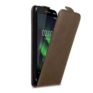 Nokia 2.1 Pungetui Flip Cover (Brun)