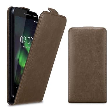 Nokia 2.1 Pungetui Flip Cover (Brun)