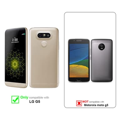 Cover LG G5 Etui Case (Lilla)