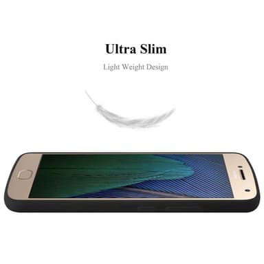 Cover Motorola MOTO G5 PLUS Etui Case (Sort)