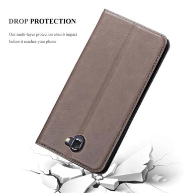 Samsung Galaxy NOTE 2 Cover Etui Case (Brun)