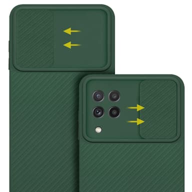 Samsung Galaxy A22 4G Cover Etui Case (Grøn)