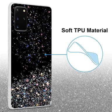Samsung Galaxy S20 PLUS Cover Etui Case (Sort)